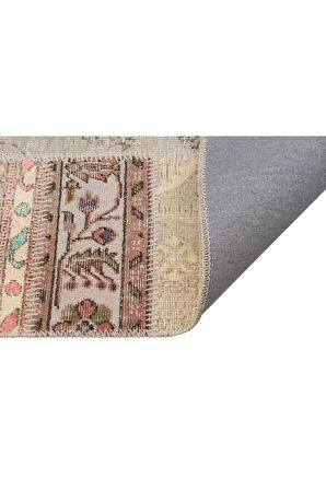 El Yapımı Geleneksel Patchwork Halı 160x230 Cm - 6291