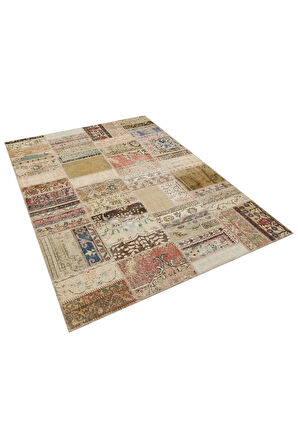 Yumuşak Ve Konforlu Patchwork Halı 230x160 Cm 6341