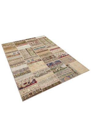 Eşsiz Ve Özgün Patchwork Halı 230x160 Cm 6361