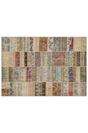 Göz Kamaştıran Patchwork Halı 230x160 Cm 6362