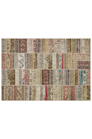 Şık Ve Lüks Patchwork Halı 230x160 Cm 6363