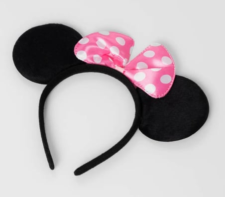 Partitoys Pembe Fiyonklu Minnie Mouse Tacı Kulak