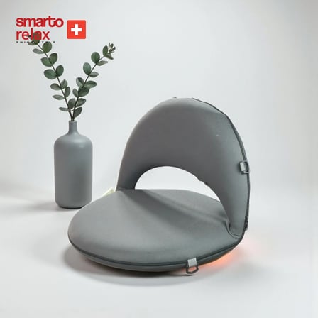 Smarto Relax Katlanabilir Minder— Taşınabilir, Dayanıklı, Dış Mekân, Gri