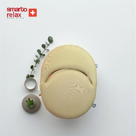 Smarto Relax Katlanabilir Minder— Taşınabilir, Dayanıklı, Dış Mekân Kullanım, Bej