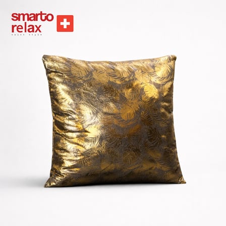 Smarto Relax Tekli Antibakteriyel Desenli Dekoratif Dolgulu Kırlent 45x45 cm