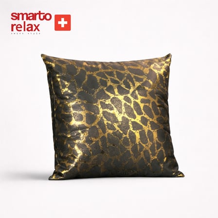 Smarto Relax Tekli Antibakteriyel Desenli Dekoratif İçi Dolgulu Kırlent 45x45 cm