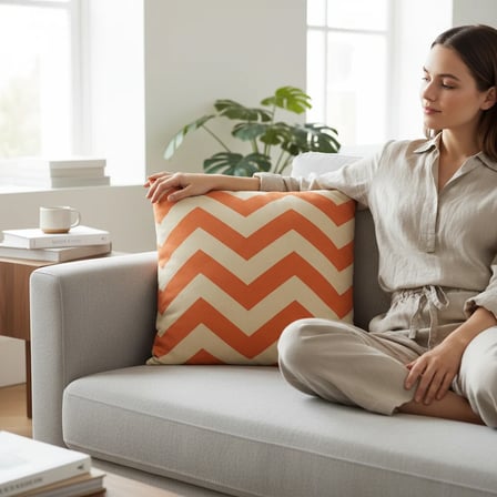 Smarto Relax İçi Dolgulu Kırlent 45x45 cm Kare – Salon & Berjer Kırlenti