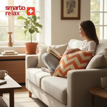 Smarto Relax İçi Dolgulu Kırlent 45x45 cm Kare – Salon & Berjer Kırlenti