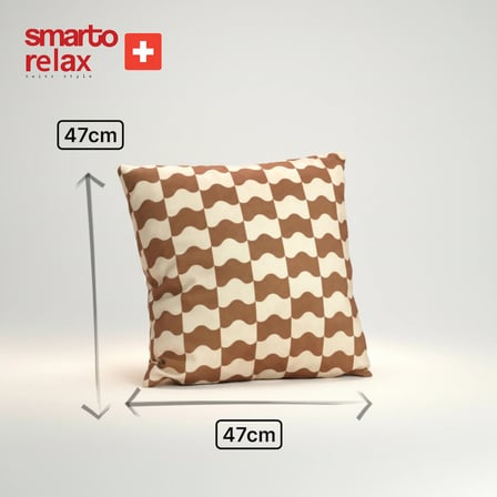 Smarto Relax İçi Dolgulu Kırlent 45x45 cm Kare – Salon & Berjer Kırlenti