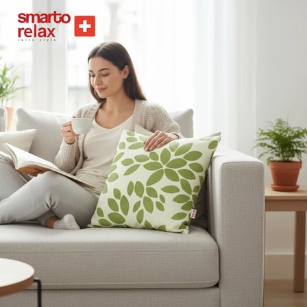 Smarto Relax İçi Dolgulu Kırlent 45x45 cm Kare – Salon & Berjer Kırlenti