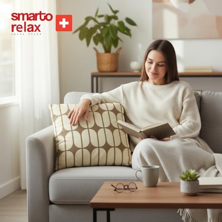 Smarto Relax İçi Dolgulu Kırlent 45x45 cm Kare – Salon & Berjer Kırlenti