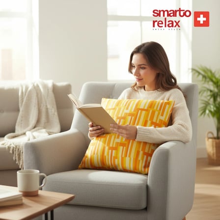Smarto Relax İçi Dolgulu Kırlent 45x45 cm Kare – Salon & Berjer Kırlenti