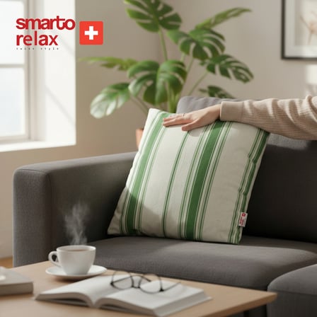 Smarto Relax İçi Dolgulu Kırlent 45x45 cm Kare – Salon & Berjer Kırlenti