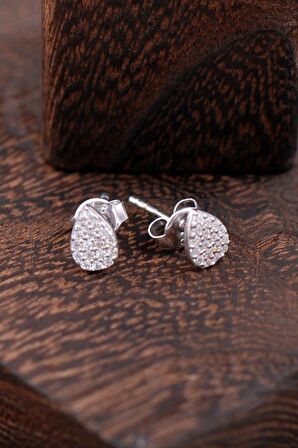 Su Damlası Gümüş Küpe 2303