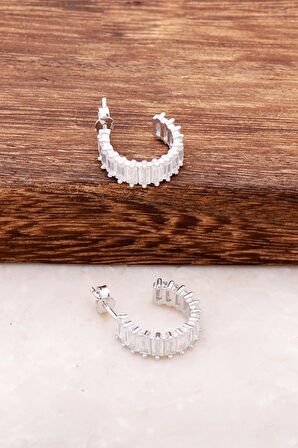 BAGET GÜMÜŞ KÜPE 1409