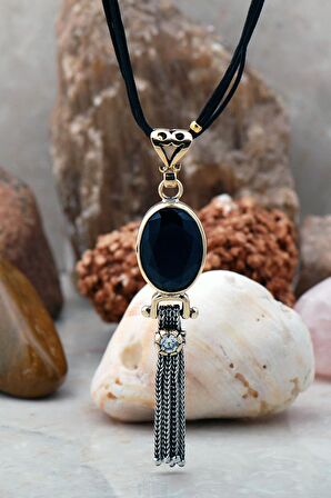 Elişi Tasarım Gümüş Kolye 6568