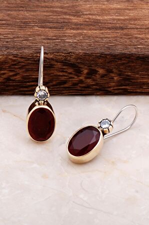 Elişi Tasarım Gümüş Küpe 4717