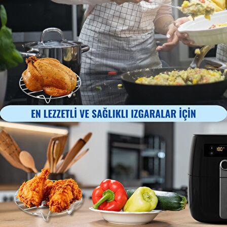 Airfryer Izgarası Xiaomi Philips Uyumlu Küçük Boy