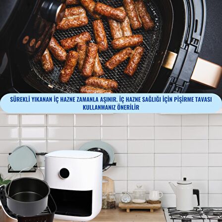 Airfryer Sulu Yemek Tenceresi Standart Boy