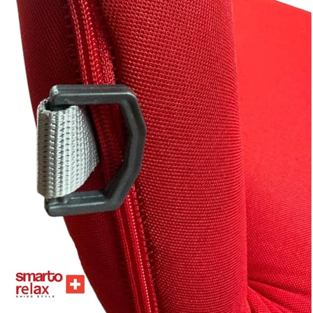 Smarto Relax Katlanabilir Minder— Taşınabilir, Dayanıklı, Dış Mekân, Kırmızı