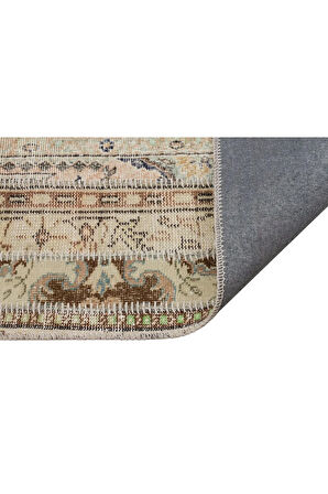 Klasik Modern Patchwork Eskitme Halı 160 x 230 cm 6007