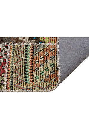 Patchwork El Dokuma Eskitme Halı 160 X 230 Cm 6069