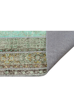 Patchwork El Dokuma Eskitme Halı 160 X 230 Cm 6073