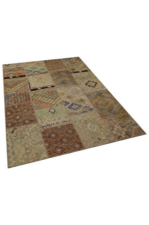 Klasik Modern Patchwork Halı 160 X 230 Cm 6094
