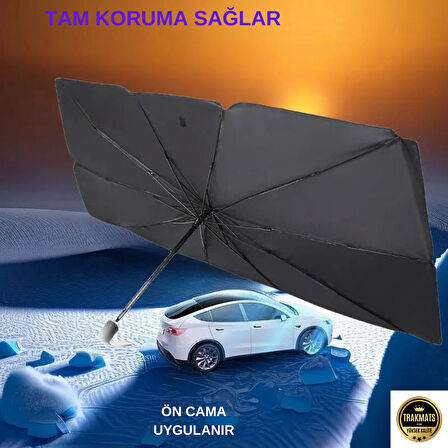 Toyota Camry Hybrit 2017-2018-2019-2020-2021-2022-2023-2024-2025 OTO ÖN CAM GÜNEŞLİK ŞEMSİYE