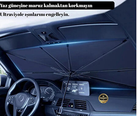 Toyota Camry Hybrit 2017-2018-2019-2020-2021-2022-2023-2024-2025 OTO ÖN CAM GÜNEŞLİK ŞEMSİYE