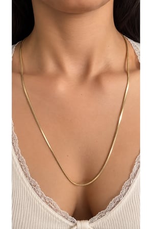 Gold Line Zincir Kolye
