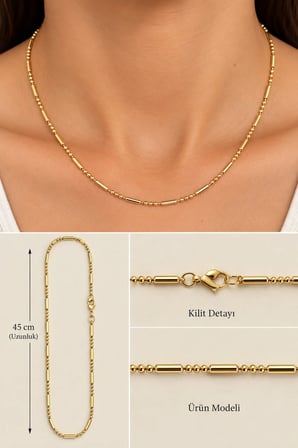 Ritim Gold Zincir Kolye