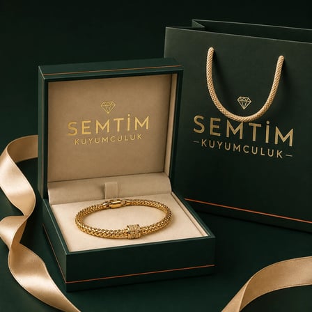 Minimal Uzun Dikdörtgen Form Gold Modern Kadın Küpe