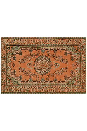 Eskitme Vintage El Dokuma Halı 181 x 268 cm 8827