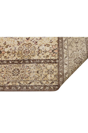 El Dokuma Vintage Eskitme Halı 172 x 260 cm 9223