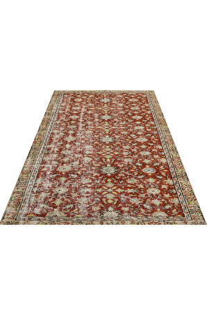Özel Eskitme Vintage Halı 156 x 240 cm 9275