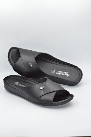 Berry Anatomik Dört Mevsim Siyah Kadın Terlik - 1001