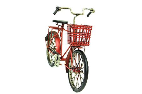 Dekoratif Metal Bisiklet Biblo Vintage Hediyelik