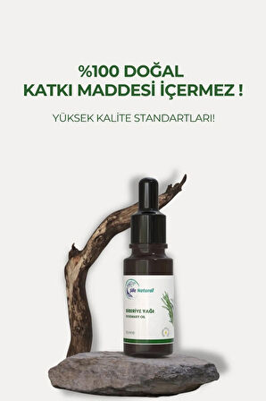 Şile Natural Biberiye Yağı 10 ml - %100 Saf Doğal Biberiye Yağı