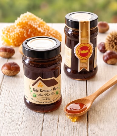 Şile Kestane Balı 400 gr - 2024 Paris Lezzet İstanbul Şile Coğrafi İşaretli
