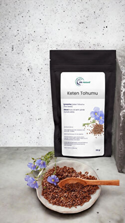 Keten Tohumu Doğal Katkısız - Tıbbi Aromatik Bitkiler Kooperatifi Keten Tohumu 100 gr