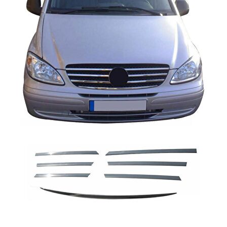 Vito W 639 Ön Panjur 7  Parça 2003 - 2010  Paslanmaz Çelik