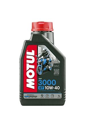 Motul Road 3000 10W-40 2020 Üretimli Mineral Motosiklet Yağı 1 lt 