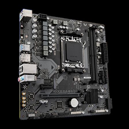 Gigabyte A620M H AMD A620 AM5 DDR5 6400 MHz Masaüstü Anakart