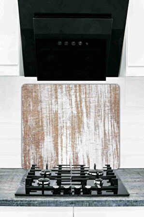 Model 16 Cam Ocak Koruyucu Ve Cam Kesme Tahtası 50 cm X 56 cm Tek Parça