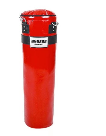 Premium Kondisyon Salonu Güç DBT-100 100X35 Suni Deri Kırmızı Boks Torbası