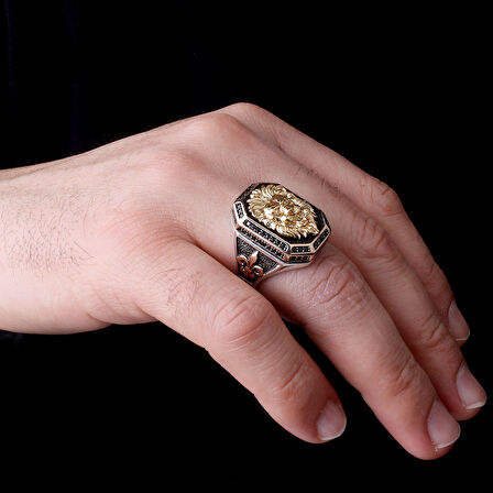 Senin Silver – Efsar 925 | El İşçiliği Gümüş Erkek Yüzük