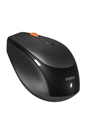 Everest SMW-87 Usb Siyah 2.4Ghz & 1600dpi & Wireless & Optik & 4 Tuşlu Siyah Kablosuz Mouse