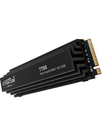 Desingshop Crucial T700 1TB PCIe Gen5 NVMe M.2 SSD CT1000T700SSD5 SOĞUTUCULU heatsink