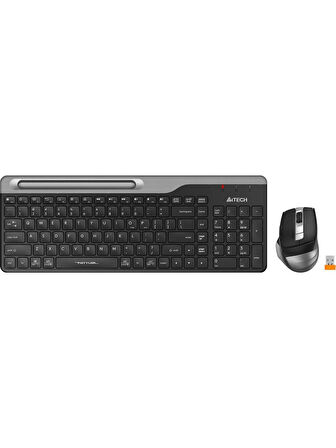 A4 Tech FB2535C Fstyler Bluetooth & 2.4Ghz Kablosuz Q Türkçe FN-Multimedya Klavye & Şarj Edilebilir Mouse Set